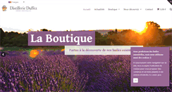 Desktop Screenshot of distillerieduffez.fr